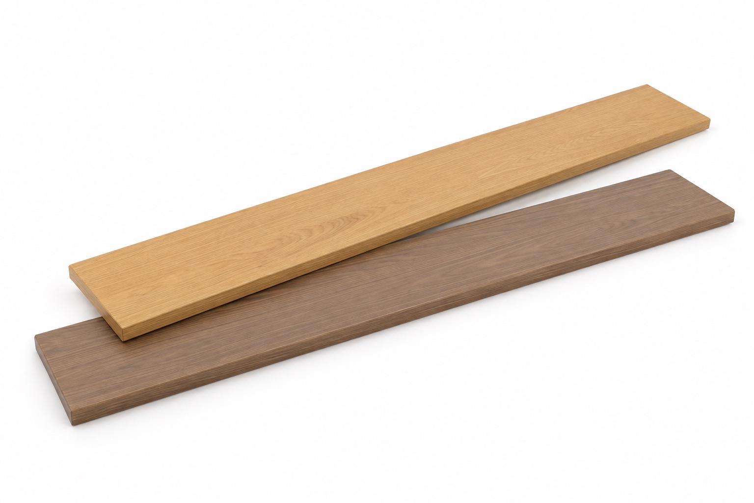 Davanzale in nobilitato con effetto legno di noce